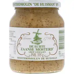 Albert Heijn De Huisman Zaanse mosterd grof gemalen aanbieding
