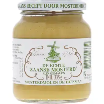 Albert Heijn De Huisman Zaanse mosterd fijn gemalen aanbieding
