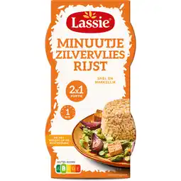 Albert Heijn Lassie Zilvervlies rijst minuutje aanbieding
