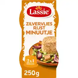 Albert Heijn Lassie Zilvervlies rijst minuutje aanbieding