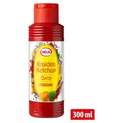 Albert Heijn Hela Kruiden ketchup curry original aanbieding