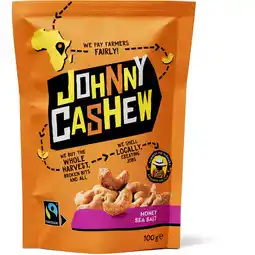 Albert Heijn Johnny Cashew Honing zeezout aanbieding