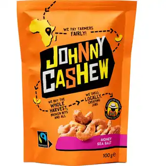 Albert Heijn Johnny Cashew Honing zeezout aanbieding