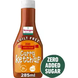 Albert Heijn Verstegen Curry ketchup zero added sugar aanbieding