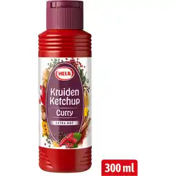 Albert Heijn Hela Kruiden ketchup curry extra hot aanbieding