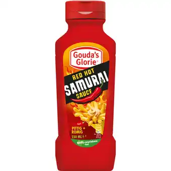 Albert Heijn Gouda's Glorie Red hot samurai sauce aanbieding