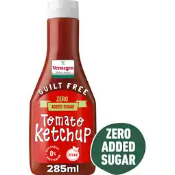 Albert Heijn Verstegen Tomaten ketchup zero added sugar aanbieding
