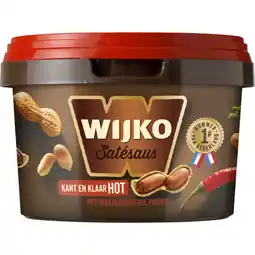 Albert Heijn Wijko Satésaus kant en klaar hot aanbieding