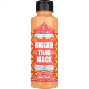 Albert Heijn Saus Guru Bigger than Mack hamburger sauce aanbieding