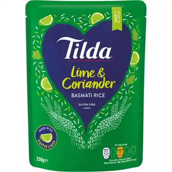 Albert Heijn Tilda Lime & coriander basmati rice glutenfree aanbieding