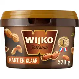 Albert Heijn Wijko Satésaus kant & klaar aanbieding