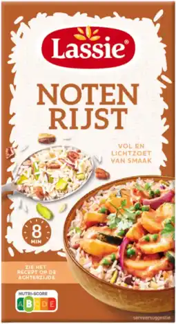 Albert Heijn Lassie Meer notenrijst aanbieding