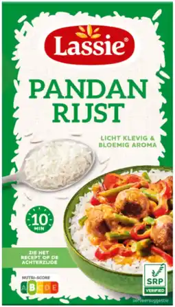 Albert Heijn Lassie Pandan rijst voordeelpak aanbieding