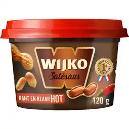 Albert Heijn Wijko Satésaus kant & klaar hot aanbieding