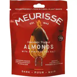 Albert Heijn Meurisse Gekarameliseerde amandelen puur aanbieding