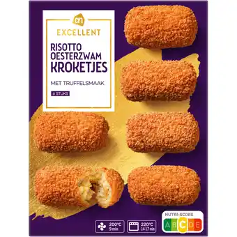 Albert Heijn AH Excellent Risotto oesterzwam kroketjes aanbieding