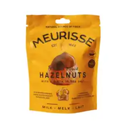 Albert Heijn Meurisse Gekarameliseerde hazelnoten melk aanbieding