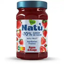 Albert Heijn Natù Aardbeienspread aanbieding