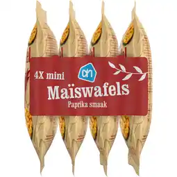 Albert Heijn AH Mini maiswafels paprika smaak aanbieding
