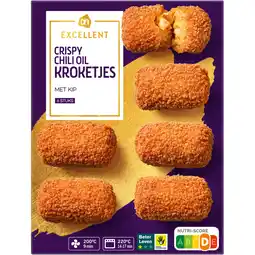 Albert Heijn AH Excellent Crispy chili oil kroketjes aanbieding
