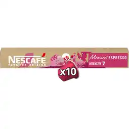 Albert Heijn Nescafé Farmers origins Mexico espresso capsules aanbieding