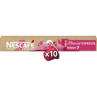 Albert Heijn Nescafé Farmers origins Mexico espresso capsules aanbieding
