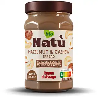 Albert Heijn Natù Hazelnut & cashew spread aanbieding