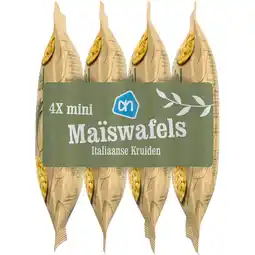 Albert Heijn AH Mini maiswafels Italiaanse kruiden aanbieding