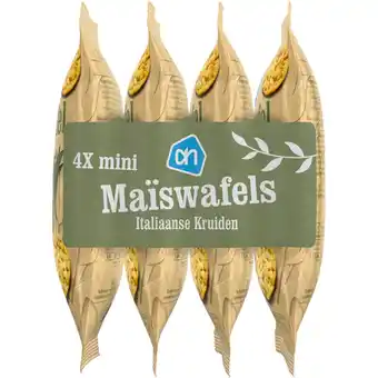 Albert Heijn AH Mini maiswafels Italiaanse kruiden aanbieding
