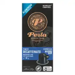 Albert Heijn Perla Superiore Finest espresso decaffeinato capsules aanbieding