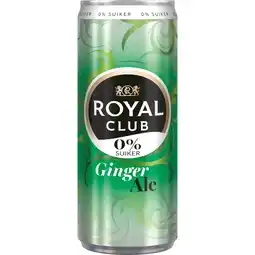 Albert Heijn Royal Club Ginger ale aanbieding