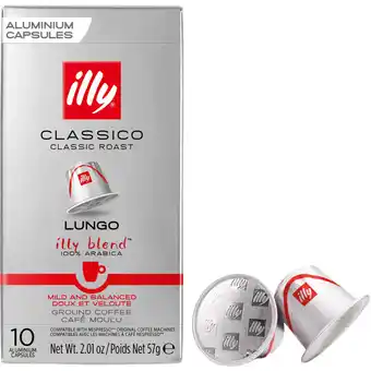 Albert Heijn illy Classico lungo capsules aanbieding