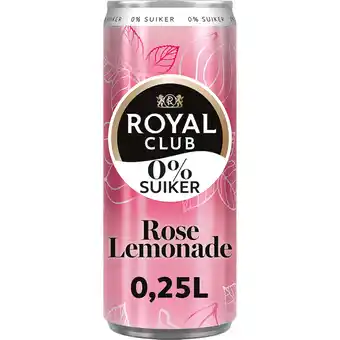 Albert Heijn Royal Club Rose lemonade 0% suiker aanbieding