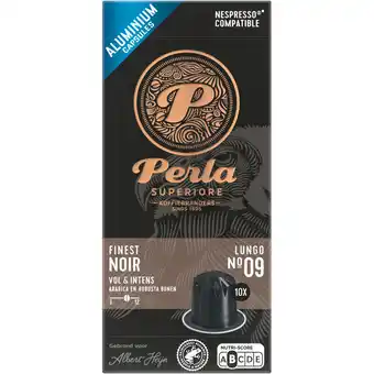 Albert Heijn Perla Superiore Finest lungo noir capsules aanbieding