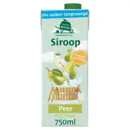 Albert Heijn Van de Boom Peer siroop 0% suiker aanbieding