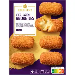 Albert Heijn AH Excellent Vier kazen kroketjes aanbieding