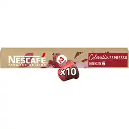 Albert Heijn Nescafé Farmers origins Colombia capsules aanbieding