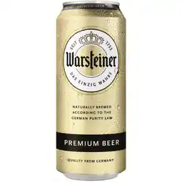 Albert Heijn Warsteiner Premium beer aanbieding
