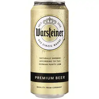 Albert Heijn Warsteiner Premium beer aanbieding