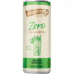 Albert Heijn De Kuyper Mojito cocktail 0.0% aanbieding