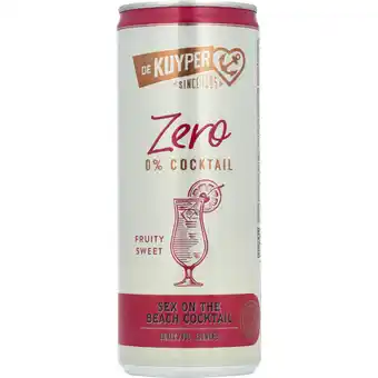 Albert Heijn De Kuyper Sex on the beach cocktail 0.0% aanbieding
