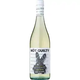 Albert Heijn Not Guilty Pinot grigio alcoholvrij aanbieding