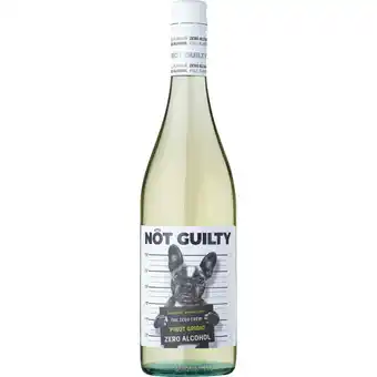 Albert Heijn Not Guilty Pinot grigio alcoholvrij aanbieding