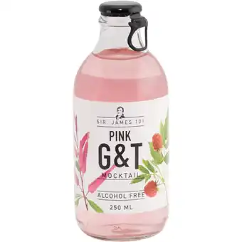 Albert Heijn Sir. James 101 Pink gin&tonic aanbieding