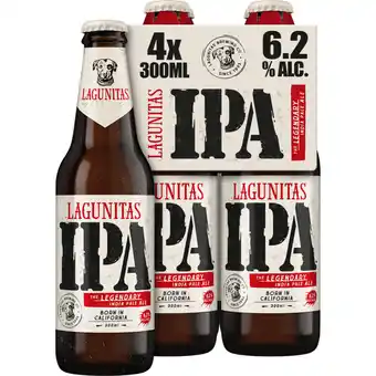 Albert Heijn Lagunitas IPA 4-pack aanbieding