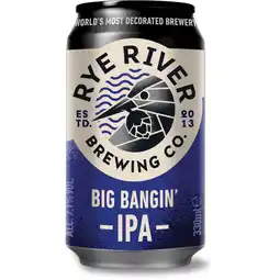 Albert Heijn Rye River Big Bangin' IPA aanbieding
