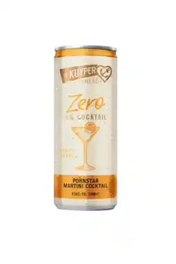 Albert Heijn De Kuyper Pornstar martini cocktail 0.0% aanbieding
