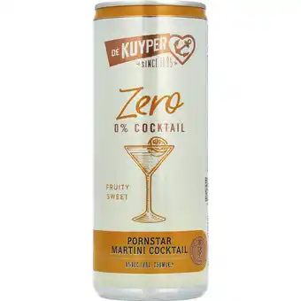Albert Heijn De Kuyper Pornstar martini cocktail 0.0% aanbieding