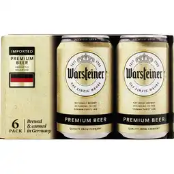 Albert Heijn Warsteiner Pilsener 6-pack aanbieding