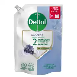 Albert Heijn Dettol Handzeep lavandel vioolbloesem navulling aanbieding